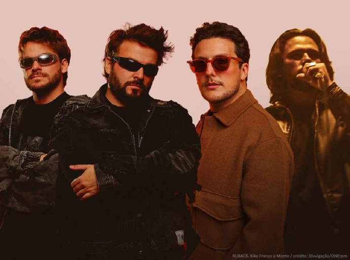 RUBACK, Kiko Franco e Monte / crédito: Divulgação/ONErpm