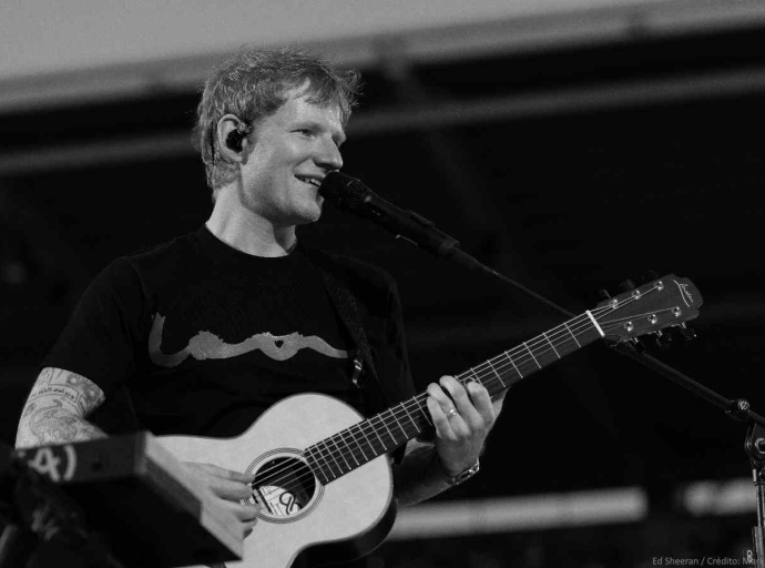 Ed Sheeran no Brasil em 2026 / Crédito: Mark Surridge