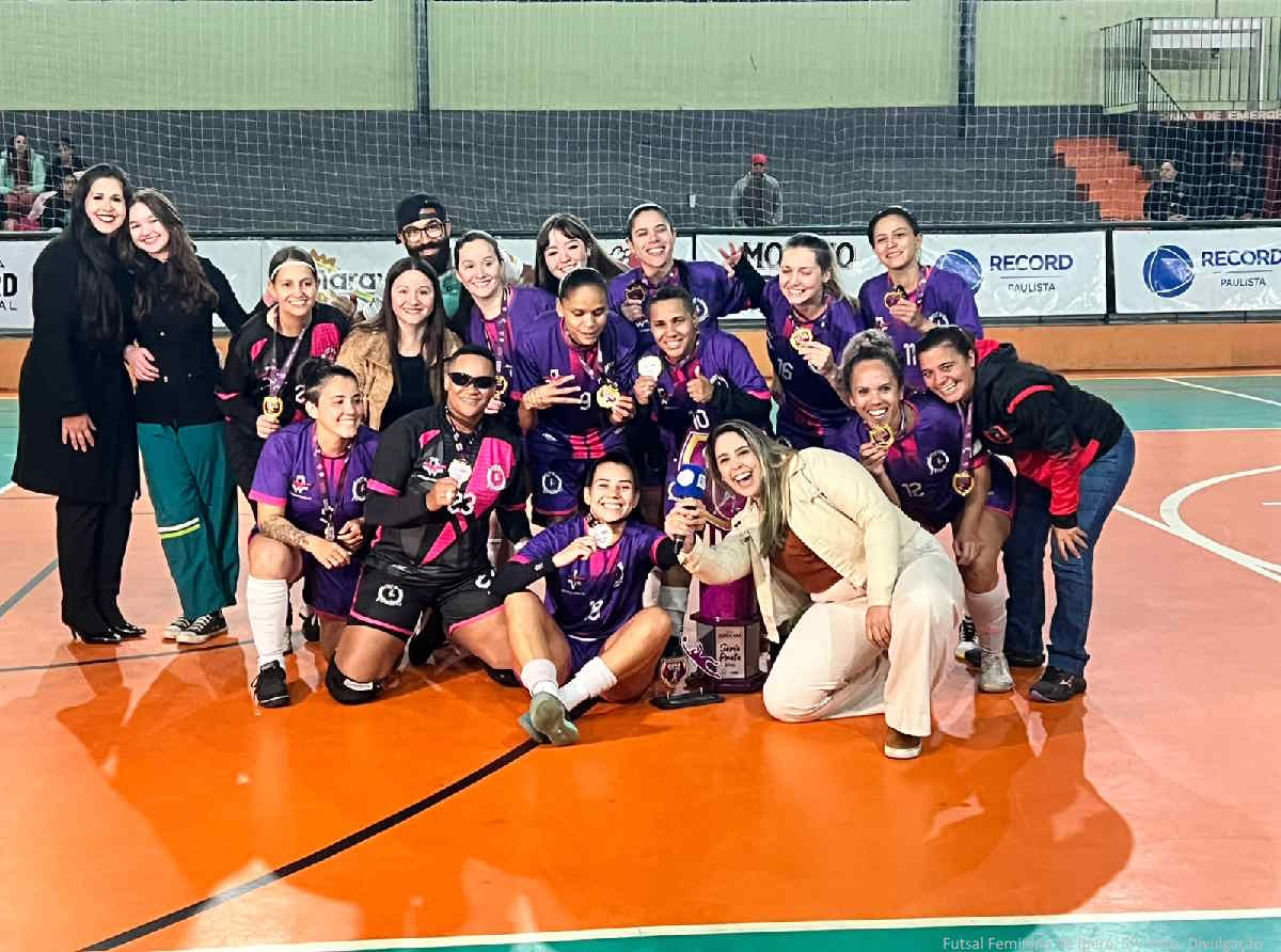 Iperó é destaque na Copa Record de Futsal Feminino / Foto: Divulgação